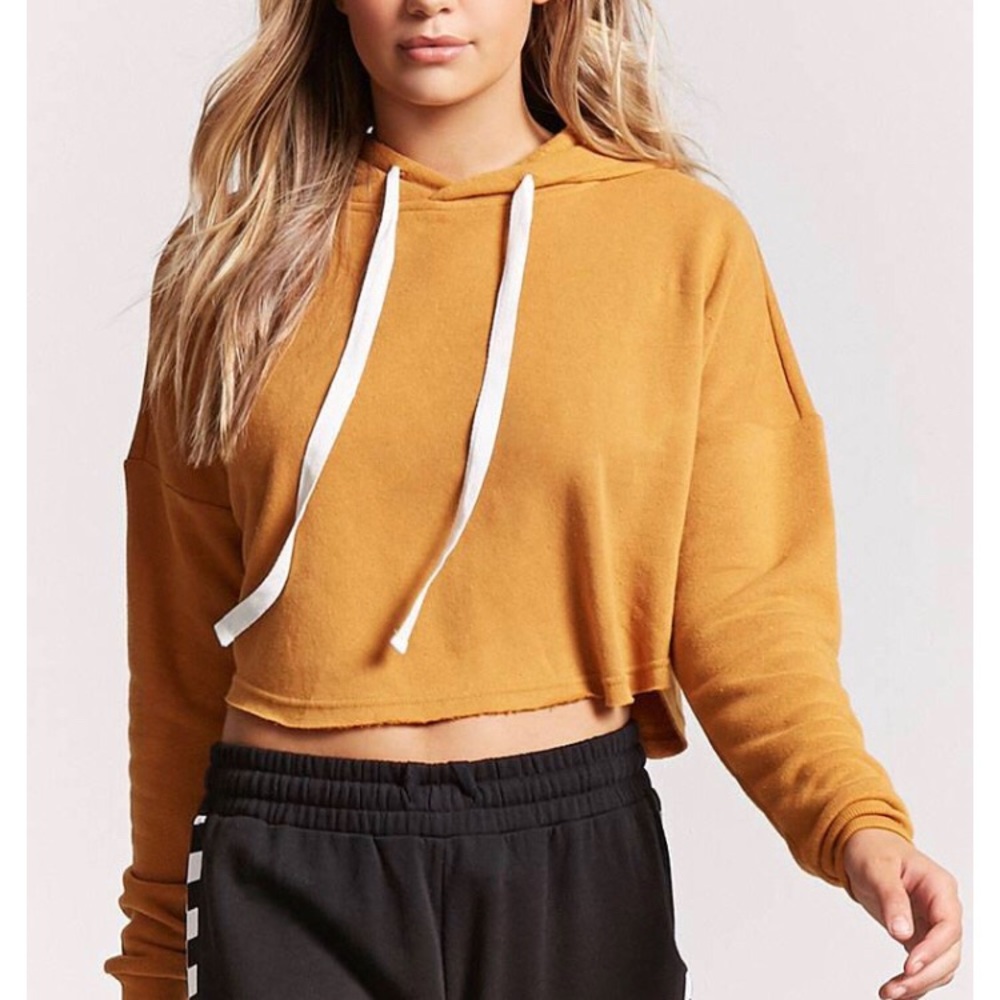 Forever 21 cropped hoodie